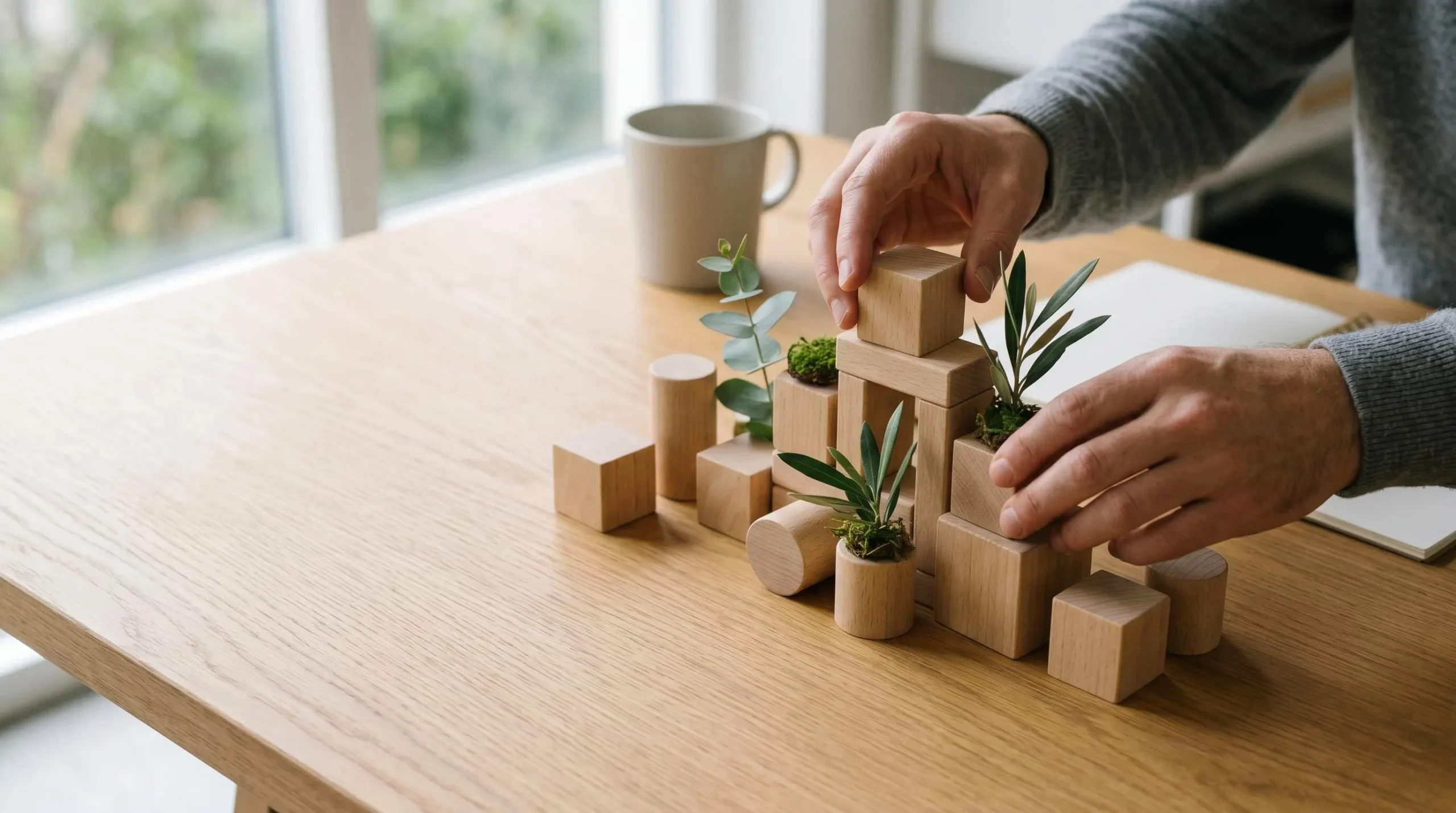 Représentation visuelle d'un système de management environnemental structuré avec optimisation budgétaire pour les entreprises françaises